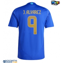 Moški Nogometni dresi Argentina Julian Alvarez #9 Gostujoči Copa America 2024 Kratek Rokav